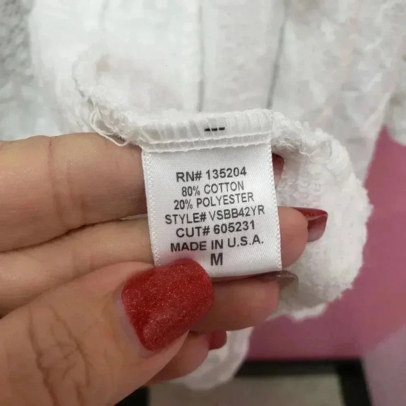 Pink Lotus White Burnout Lace Pattern Cardigan - Picture 5 of 6